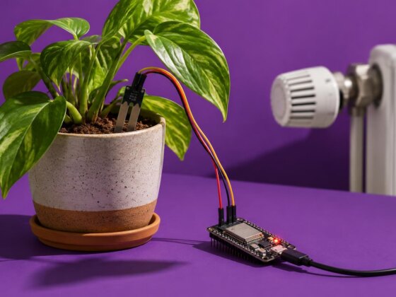Cinco projetos ESP32 simples que começam a poupar na conta