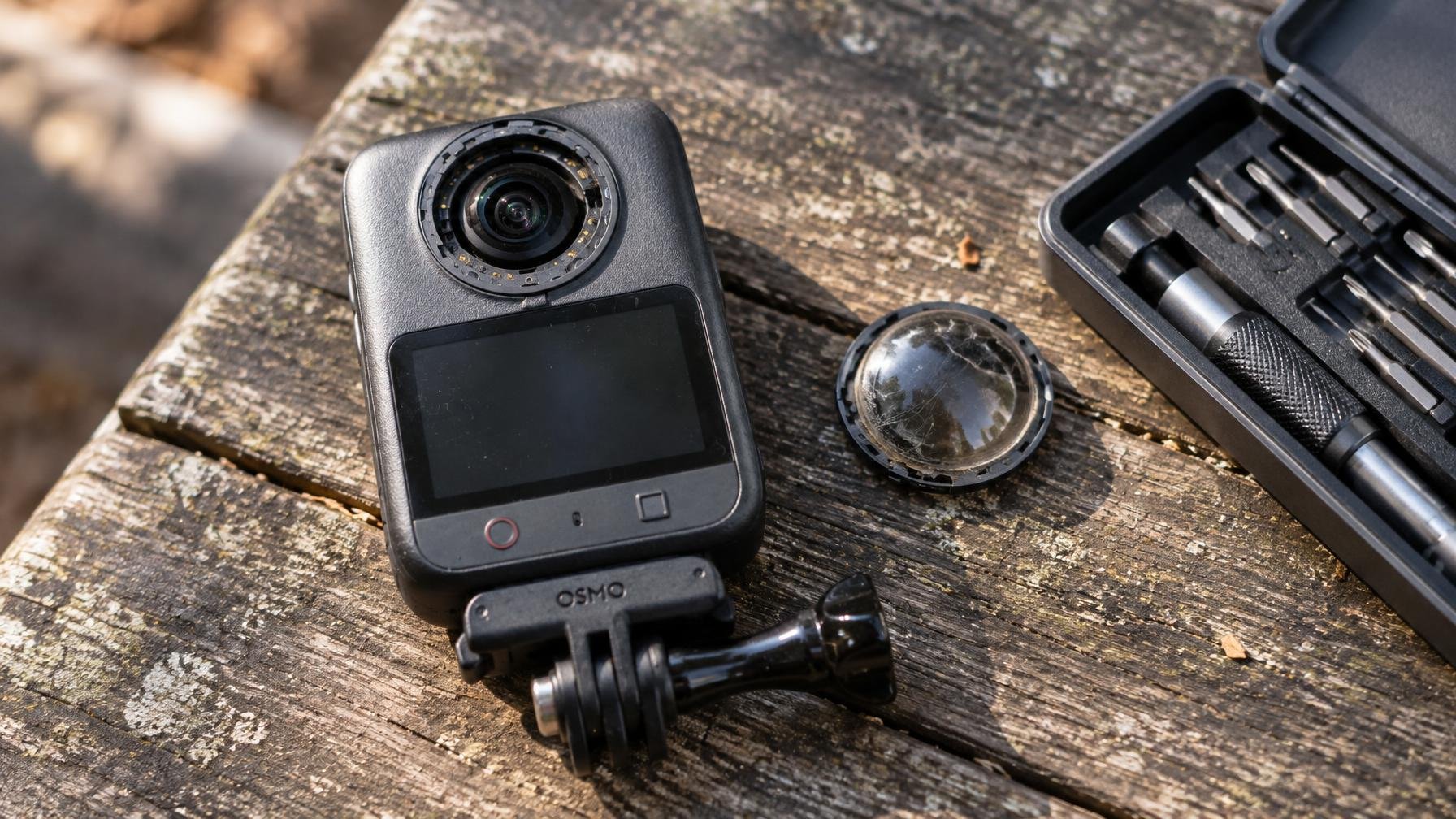 DJI Osmo 360 II foca-se menos em specs e mais em reparação