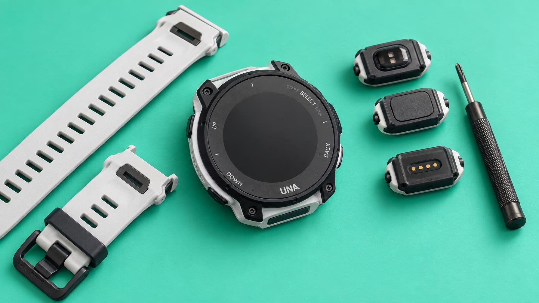 Una Watch quer ser o Garmin open-source que consegues reparar