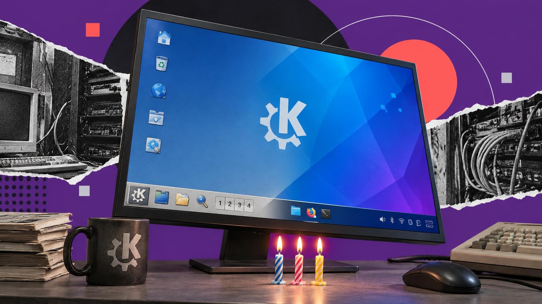 KDE faz 30 anos com Plasma 6.8 e adeus definitivo ao X11
