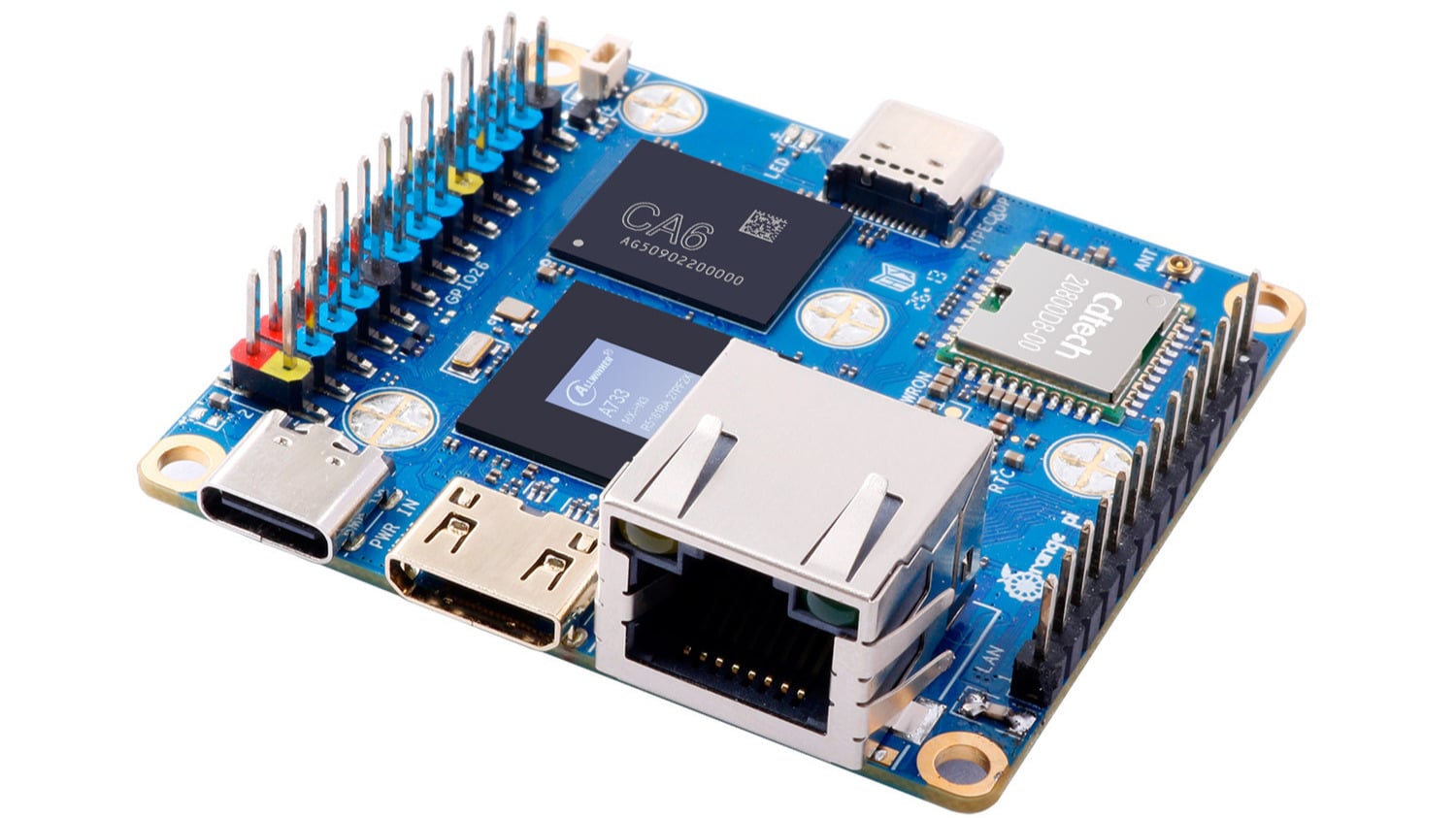 Orange Pi Zero 4: mini placa com A733, Wi-Fi 6 e PCIe Gen3