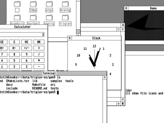 GEM, o velhinho desktop do Atari ST, voltou… em cima de Linux
