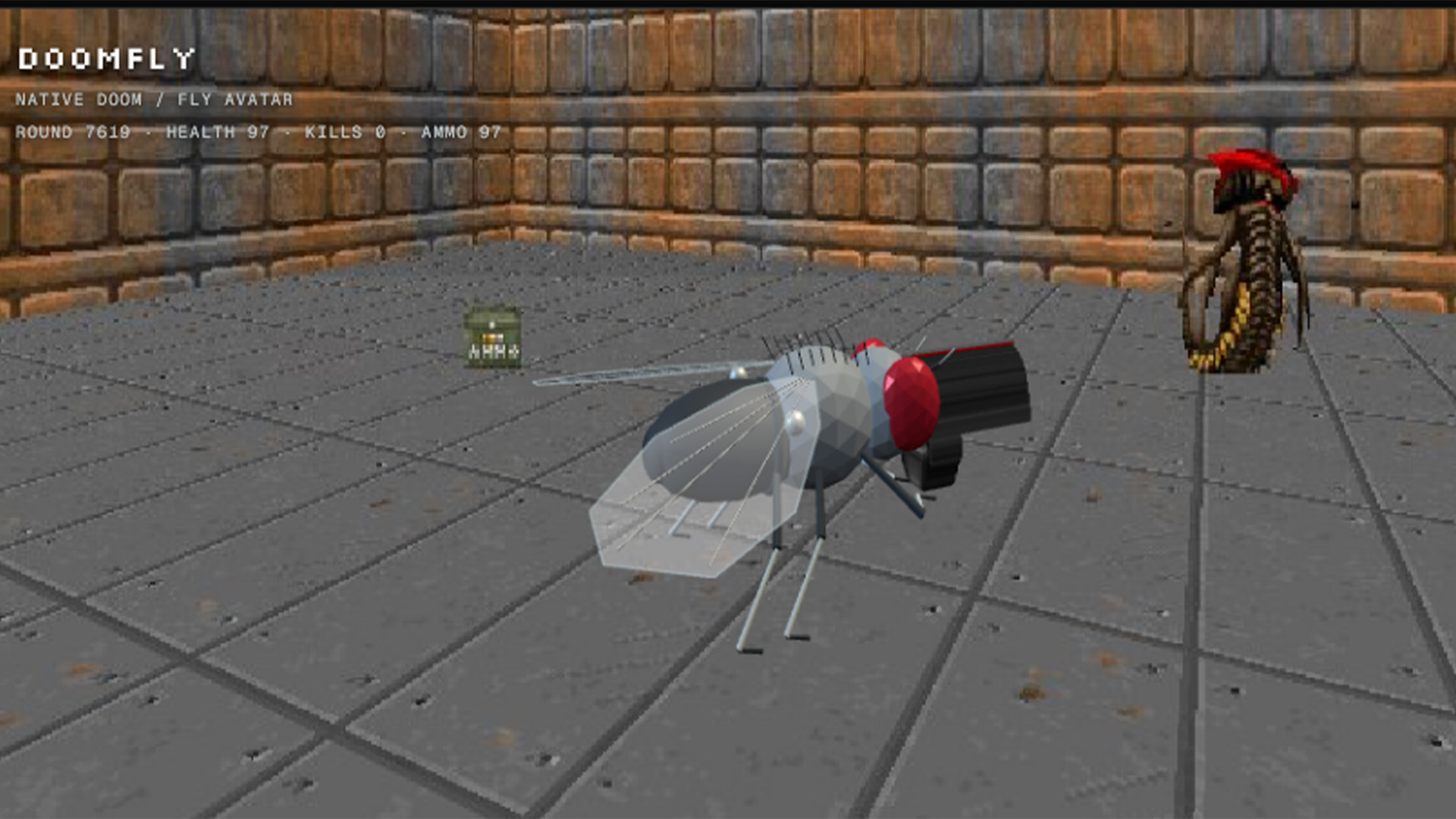 Mapearam o cérebro de uma mosca. Alguém o pôs a jogar Doom