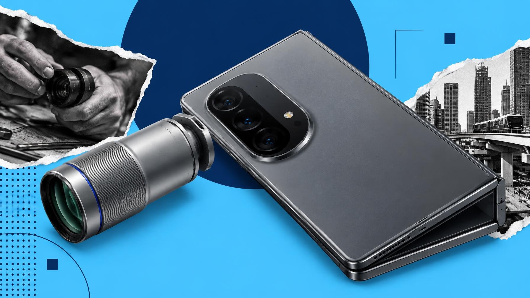 vivo X Fold 6 chega à Europa com bateria gigante e lente externa