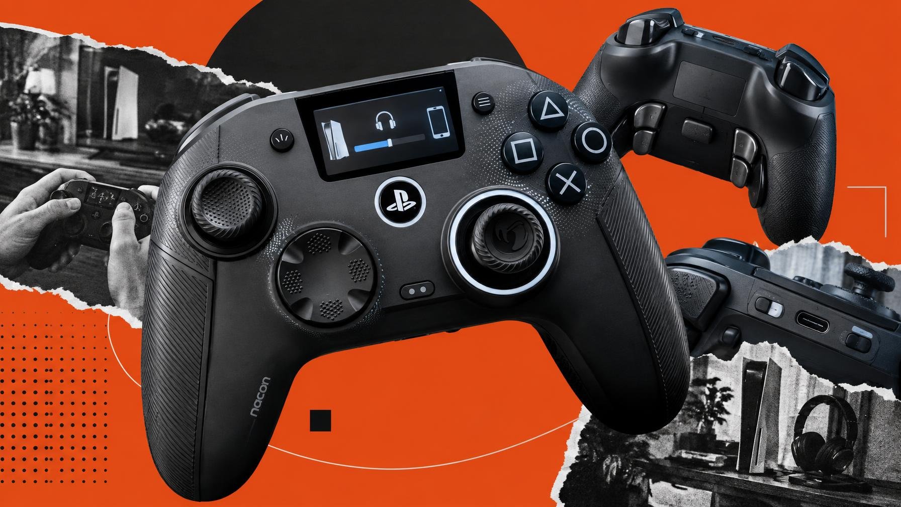 Comando PS5 da Nacon mistura áudio do telemóvel e da consola