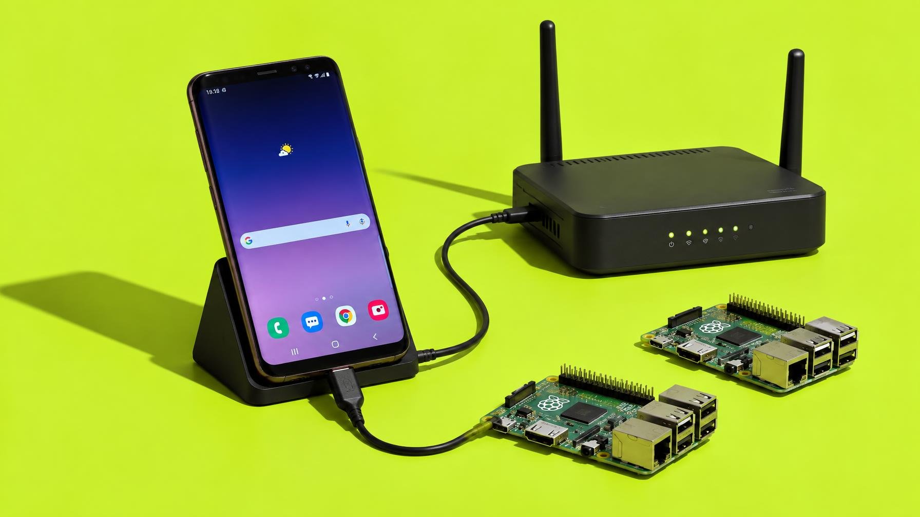 Cinco formas de pôr um velho Samsung a fazer de Raspberry Pi