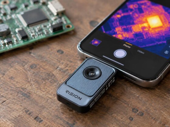 Esta câmara térmica USB‑C dá olhos de raio‑X ao teu telemóvel