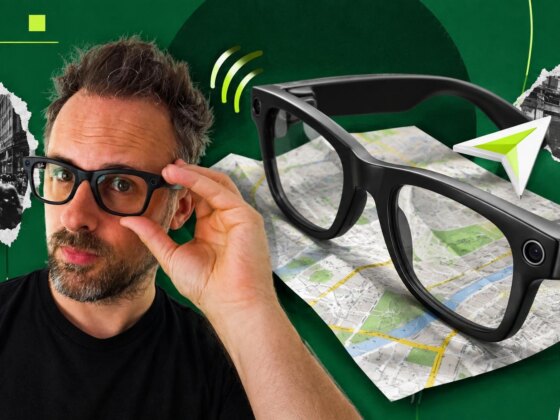 Óculos Ray‑Ban Meta ganham navegação a pé e som mais inteligente