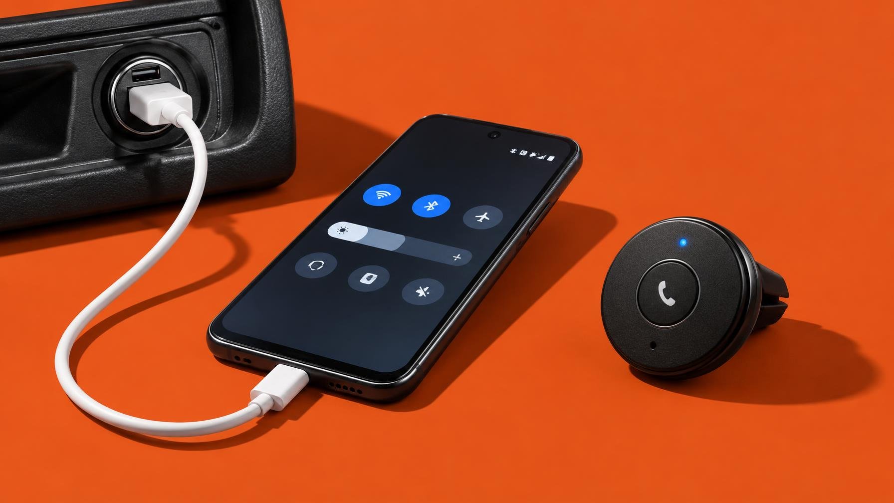 Android Auto ligado por cabo continua a gastar bateria em Bluetooth