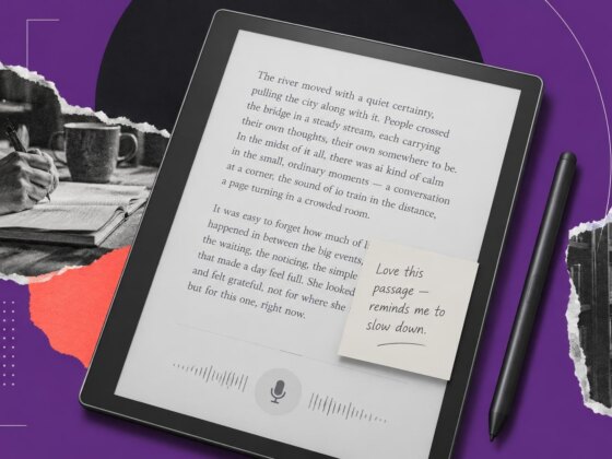 Kindle de 2024 ganha ditado por voz e notas manuscritas melhores