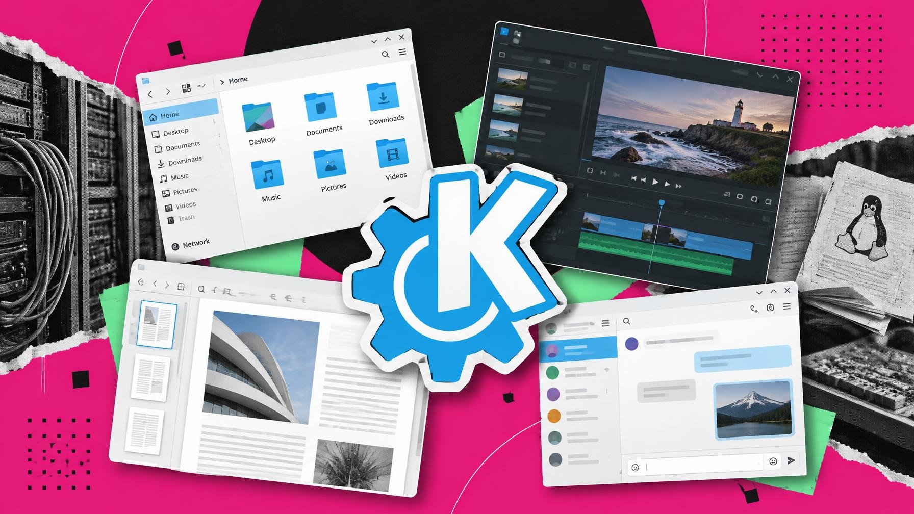 KDE Gear 26.08.2 afina apps com melhorias discretas mas úteis