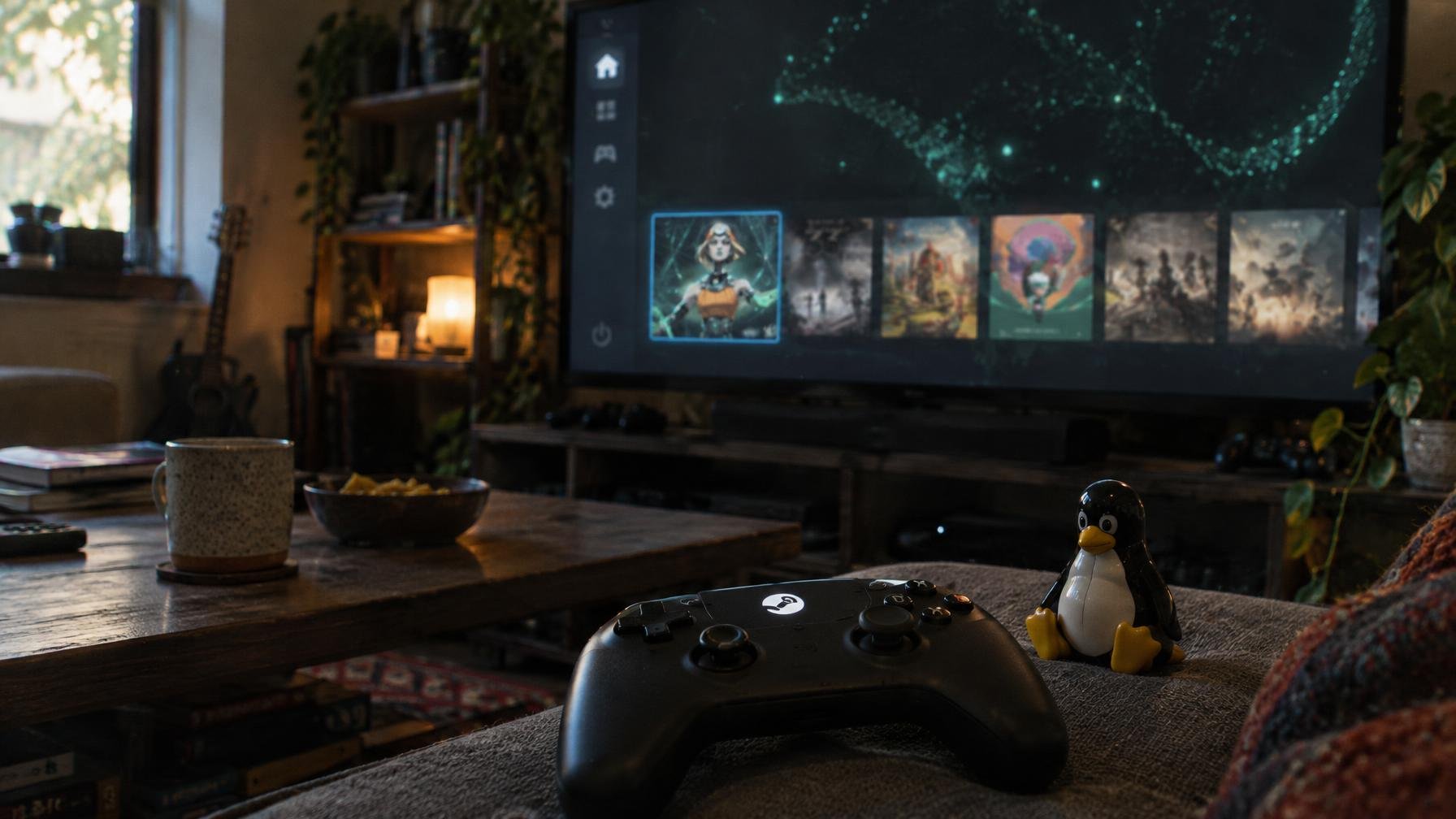 Atualização do Steam melhora Linux e traz screensaver ao Big Picture