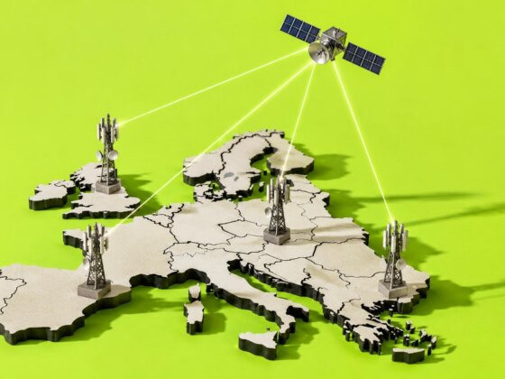 Quatro gigantes europeias preparam rede satélite direta sem a Starlink