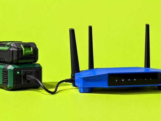 Como manter o router ligado no blackout com baterias de ferramentas