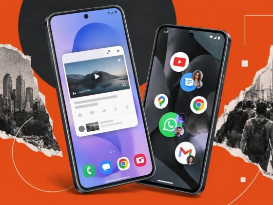 Bubbles do Android 17 ficam atrás da janela pop-up da Samsung