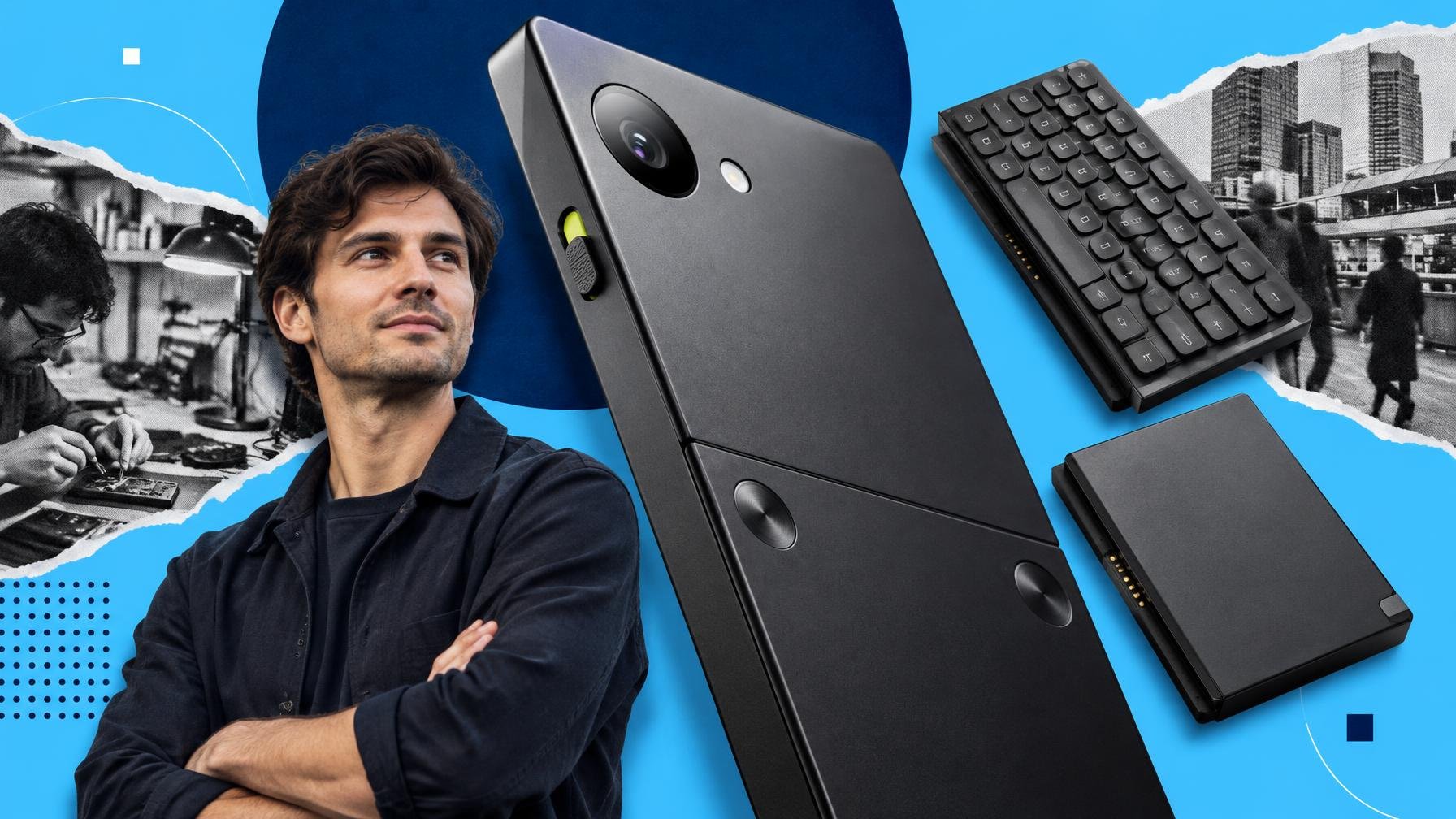 Brax Wink é o telemóvel modular que leva a privacidade ao extremo