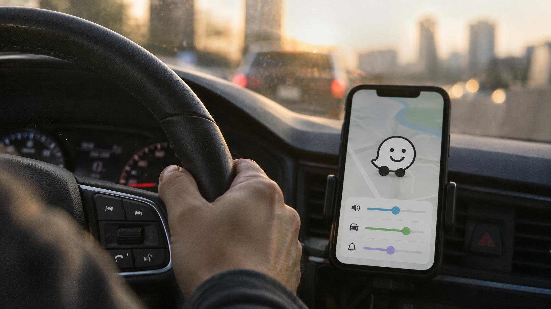 Três definições no Waze que acalmam o Android Auto