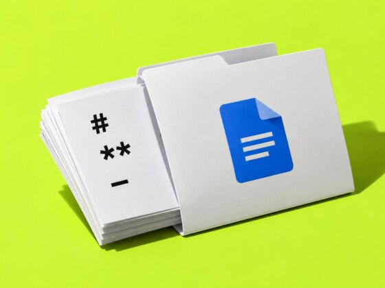 Google Docs passa a abrir ficheiros Markdown como gente grande