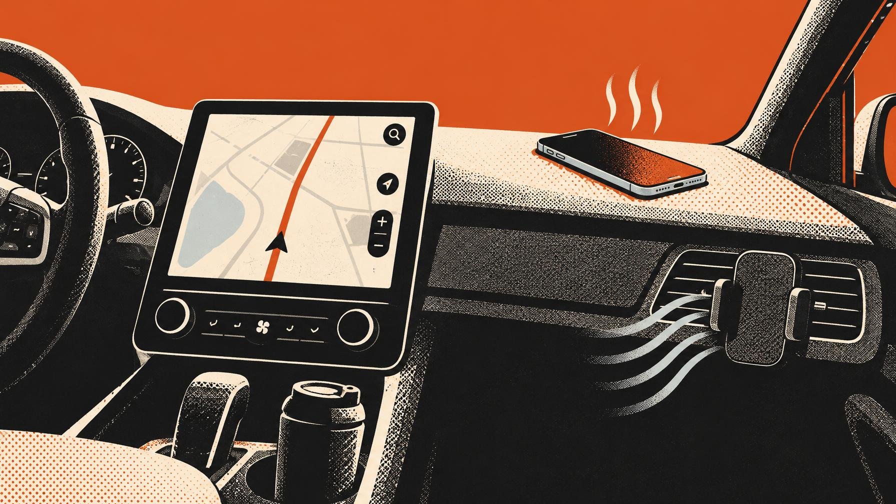 Como evitar que o Android Auto e o CarPlay deixem o telemóvel a ferver
