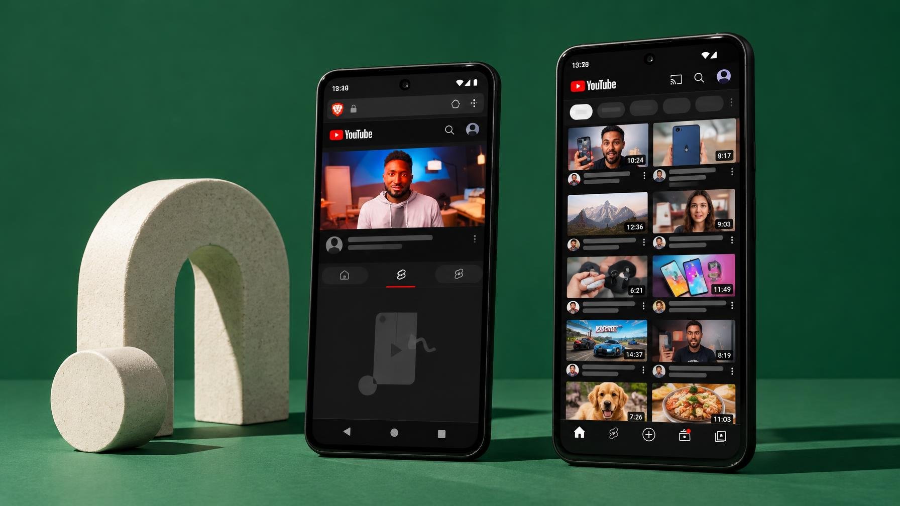 Como usar o Brave para limpar o YouTube e poupar o Premium