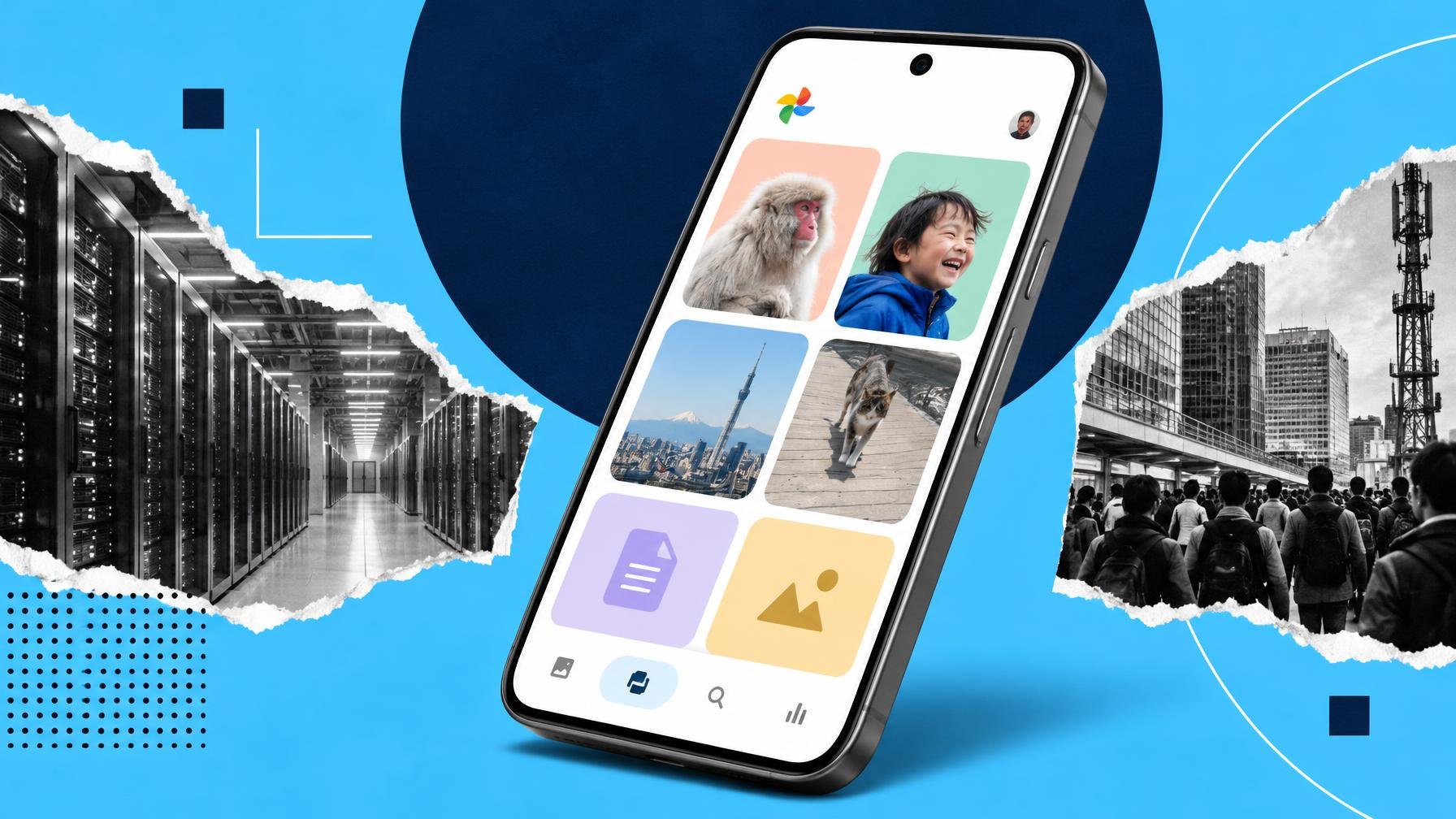 Como arrumar a nova vista Coleções do Google Fotos no Android