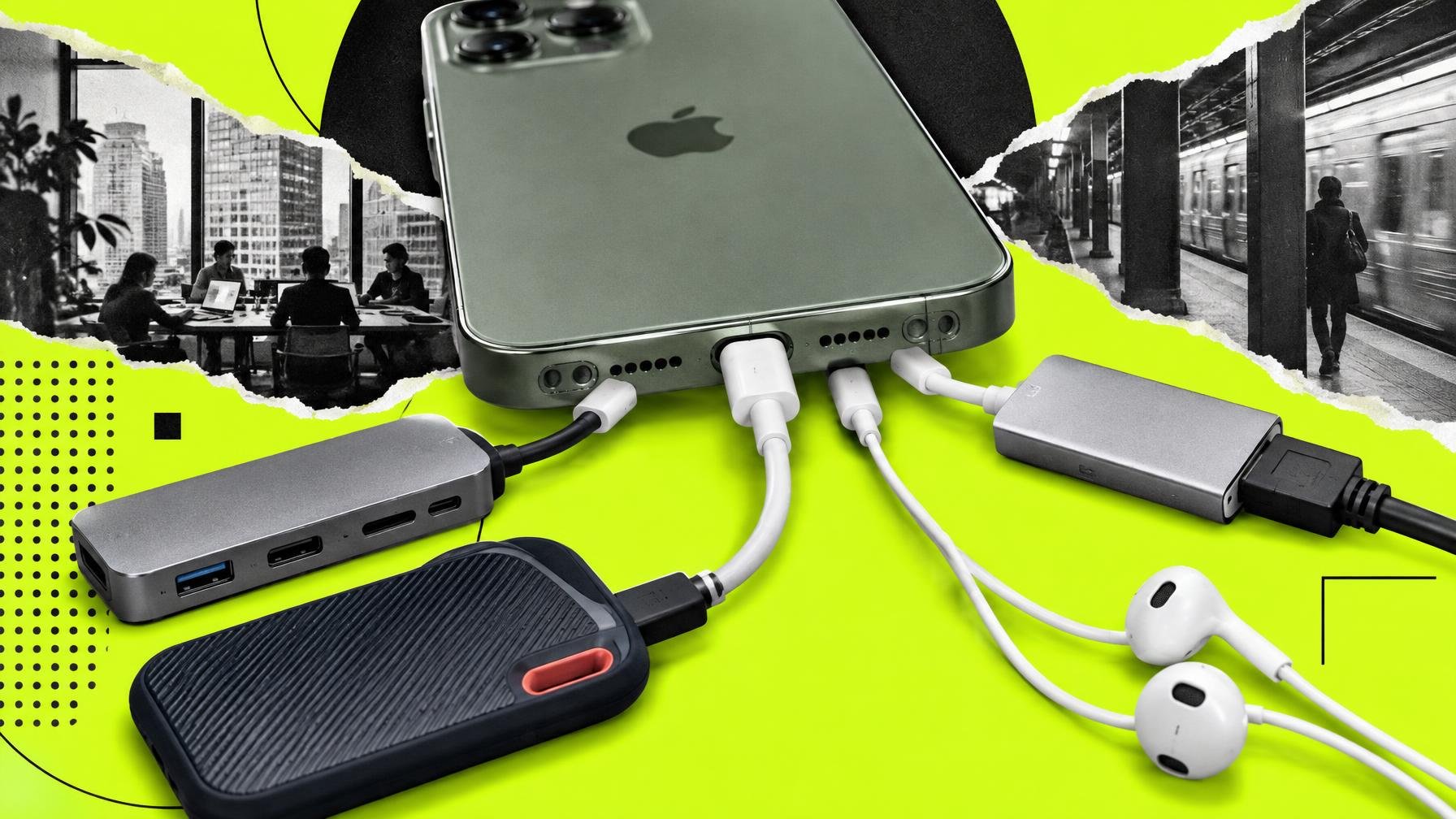 13 coisas úteis para ligar à porta USB-C do teu iPhone